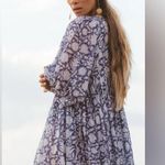 Daughters of India Kyra mini Dress Blue Iris SX Size XS Photo 1