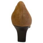 Jennifer Moore Tan Suede Pumps Photo 6