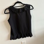 New York & Company trendy rose tank top Black Size M Photo 1