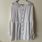 OUTLANDER by Torrid Time Traveler Off White Tunic & Camisole Crepe Rayon SZ 3 Photo 4