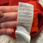 Escada Carmine Red Midi Bodycon Cocktail Dress Holiday Party Size M Photo 8