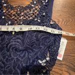 Jodi Kristopher  junior formal llace mini dress size 1 Photo 10