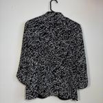 Alex Evenings  Women Sz‎ Medium Two-Piece Jacket Blouse Set Glitter Black Formal Photo 3