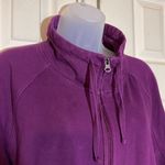 Columbia Womens' Burgundy Zip Front Sweatshirt Jacket Stand Up Collar XXL Photo 4