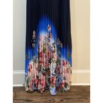 XScape Women's Sunburst Floral-Ombré Long Dress Size 4 Party Cocktail Formal Photo 4