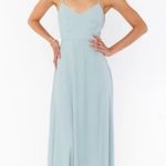 Show Me Your Mumu NWT  - Faith Maxi Dress color: silver sage crisp Photo 0