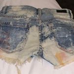 BLANK NYC Painted Distressed Cut-off Shorts Photo 1