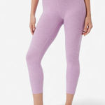 Outdoor Voices TechSweat Heathered Lilac Leggings Women’s Size S - Activewear Photo 0
