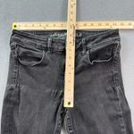 American Eagle  Womens Jeans 8 Reg Jegging Black Skinny Slim Stretch Mid R Denim Photo 2