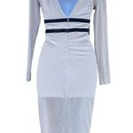 Nookie  Bellissima Long Sleeve Strap Dress in Nude Photo 3