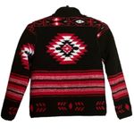Ralph Lauren Lauren  Southwestern Faux Shearling Zip Up Jacket Size Small Photo 3
