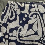 Ashley Stewart  Blue/White Print Skirt Size 18 Photo 5