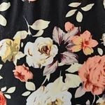 Vibe Sportswear Black Bohemian Floral Jumpsuit 1X Photo 10