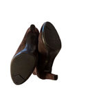 Anne Klein  iflex Caroline Womens Size 7 Brown Suede Ankle Tassel Zip Booties Photo 5