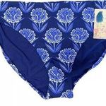 Johnny Was NWT!  YAO hipster bikini BOTTOMS SIZE X3 BLUE floral Photo 0