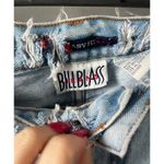 Bill Blass Vintage  Distressed Denim Mom Blue Jeans Photo 4