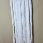 Kona Sol Faux Wrap Split Leg Crepe-y Cover Up Wide Leg Beach Pants Size XL Photo 4