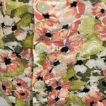 J. Jill Love Linen Floral Sleeveless Shift Dress Shrimp Size Small Pink Photo 2