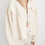Aerie Fleece Cropped oversized Shacket Size Sz S
Vintage Vanilla 100% Cotton Photo 0