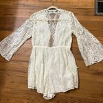 Show Me Your Mumu Beautiful Lace Bridal Romper / Honeymoon Photo 3