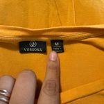 Versona Orange Long Sleeve Fitted Tunic Photo 1