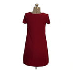 Pink Rose  BRICK RED SHIFT T-SHIRT DRESS COMFORTABLE MIDI WOMEN SIZE SMALL‎ Photo 1