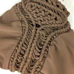 Cape Juby Cape And Juby Brown Bikini Boho Top Size Small Photo 3