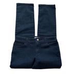 Chico's Chico’s Dark Wash Rhinestone Back Pockets Straight Leg Denim Jeans Size 6 Short Photo 11