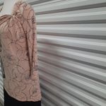 Chelsea and Violet Top Tunic Womens Size Small Long Sleeve Asymmetrical Blouse Photo 2