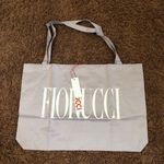 Fiorucci  Angels‎ Light Purple Tote Bag with Logo and Kisses Print New Photo 0