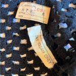 Vintage 1960’s Unbranded Black Crocheted Sequined Bolero Shrug Jacket Size S GUC Photo 5