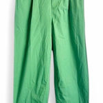 Anthropologie NWT ‎ The Korner Cropped Green Trousers Pants Size 4 Pastel Preppy Photo 0