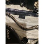 Kate Spade Tote Bag Womens Black Chain Shoulder Purse Shimmer Jacquard Handbag Photo 6
