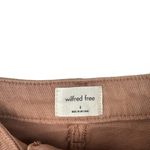 Wilfred  FREE ARITZIA Mauve Straight Leg Denim Jeans Size‎ 4 Pink Tan Photo 4