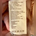 Anthropologie NWT Let Met Be Deep-V Dress in Neutral Motif Size Medium Photo 13