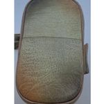 Vintage Magnifique Painted Peacock Art Leather Butterfly Floral Shoulder Bag White Photo 11