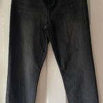 Liverpool  Faded Black Denim Size 12‎ Cropped and Very Soft Photo 0