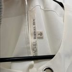 Rachel Roy Rachel Creme Sleeveless Blouse w/ Hardware Detailing - Size Small Photo 9