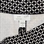 J.Jill Ponte Pencil Skirt Geometric Print Women’s S Small Petite Black & White Photo 4