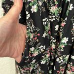Kaileigh Stitch Fix Black Floral Rica Knit Cropped Jumpsuit Size S Photo 7