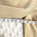 ZARA  Beige Straight Leg High Rise Pull On Minimalist Classic Knit Pants M Photo 6