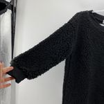 Socialite  Sherpa top black warm soft cozy sz XS Photo 1