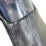 Munro  Walking Wedge Black Pebbled & Patent Leather Slip On Low Heeled Size 9 Photo 1