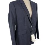 Hugo Boss New Women's 12 Jalouise Longline Stretch Wool Blend Blazer Career Job Photo 6