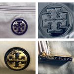 Tory Burch Ella Black Nylon & Patent Leather Tote Photo 10