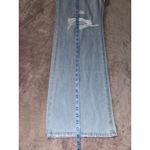 Kancan Women's High Rise‎ 90's Flare Jeans Light Wash Blue Denim Size 32 NWT Photo 10