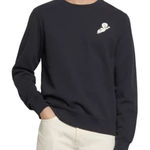 Sandro ‎ Casper The Ghost Unisex Sweatshirt Black Size S/M Photo 0