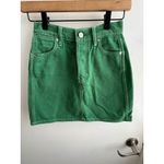 Reformation  Jeans Cowboy High Rise Mini Skirt 23 layered boho festival staple Photo 1