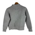 NFL  Women's Small Philadelphia Eagles Quilted Gray Pullover Sweater Sweatshirt‎ Photo 5