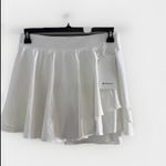 Lululemon NWT  Court‎ Rival HR Skirt Long Sz 10 White Tennis Golf Skort Photo 2